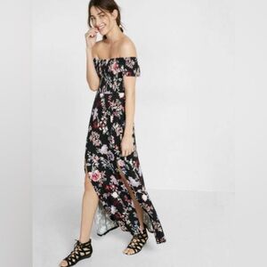 Express Midi Dress with two slits